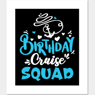 Birthday Cruise Squad Gift Posters and Art